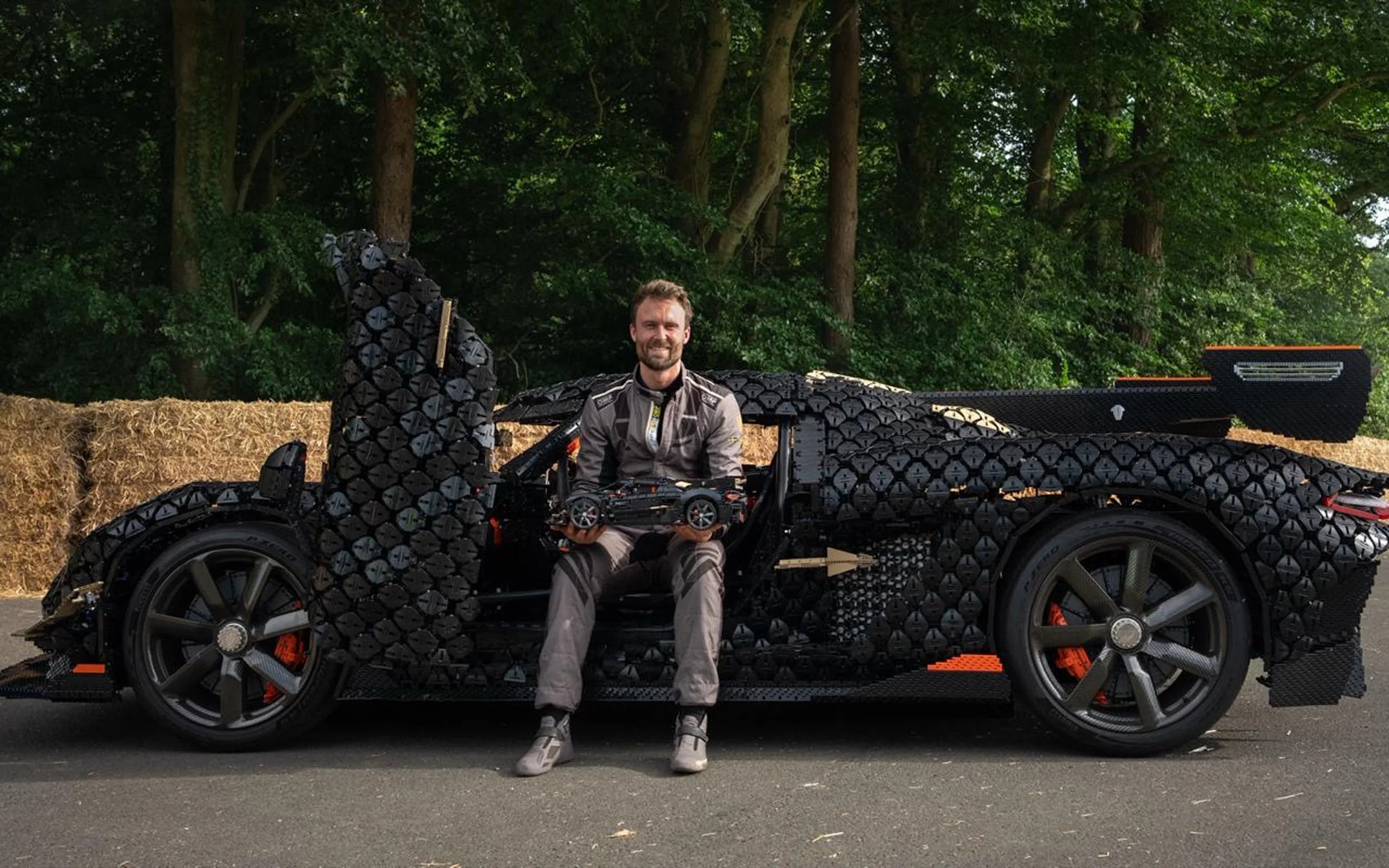 Life-Size LEGO Koenigsegg Sadair's Spear Unveiled Alongside First